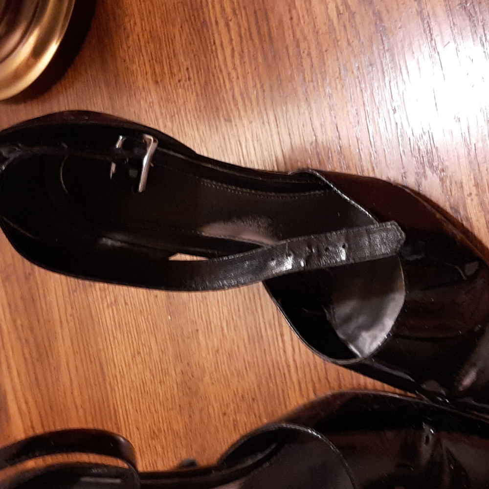 Nine West 6 1/2 Ankle Strap Pointy Toe Heels - Picture 10 of 14